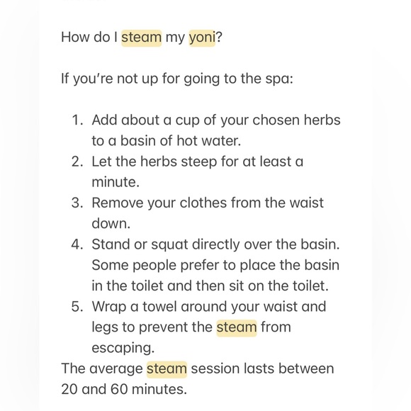 Vaginal Steam Herbs🌿 - Picture 5 of 7